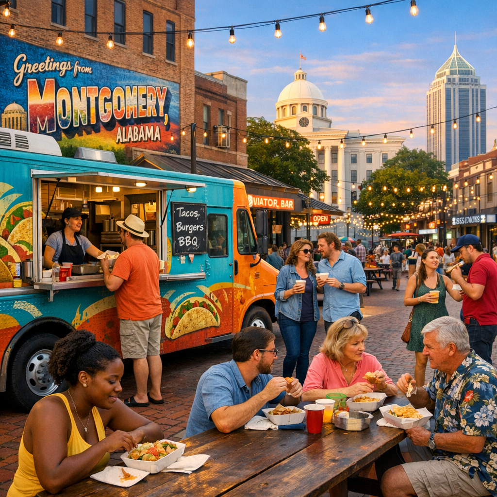 Exploring Montgomery’s Culinary Scene: New Eateries and Food Trucks to Savor
